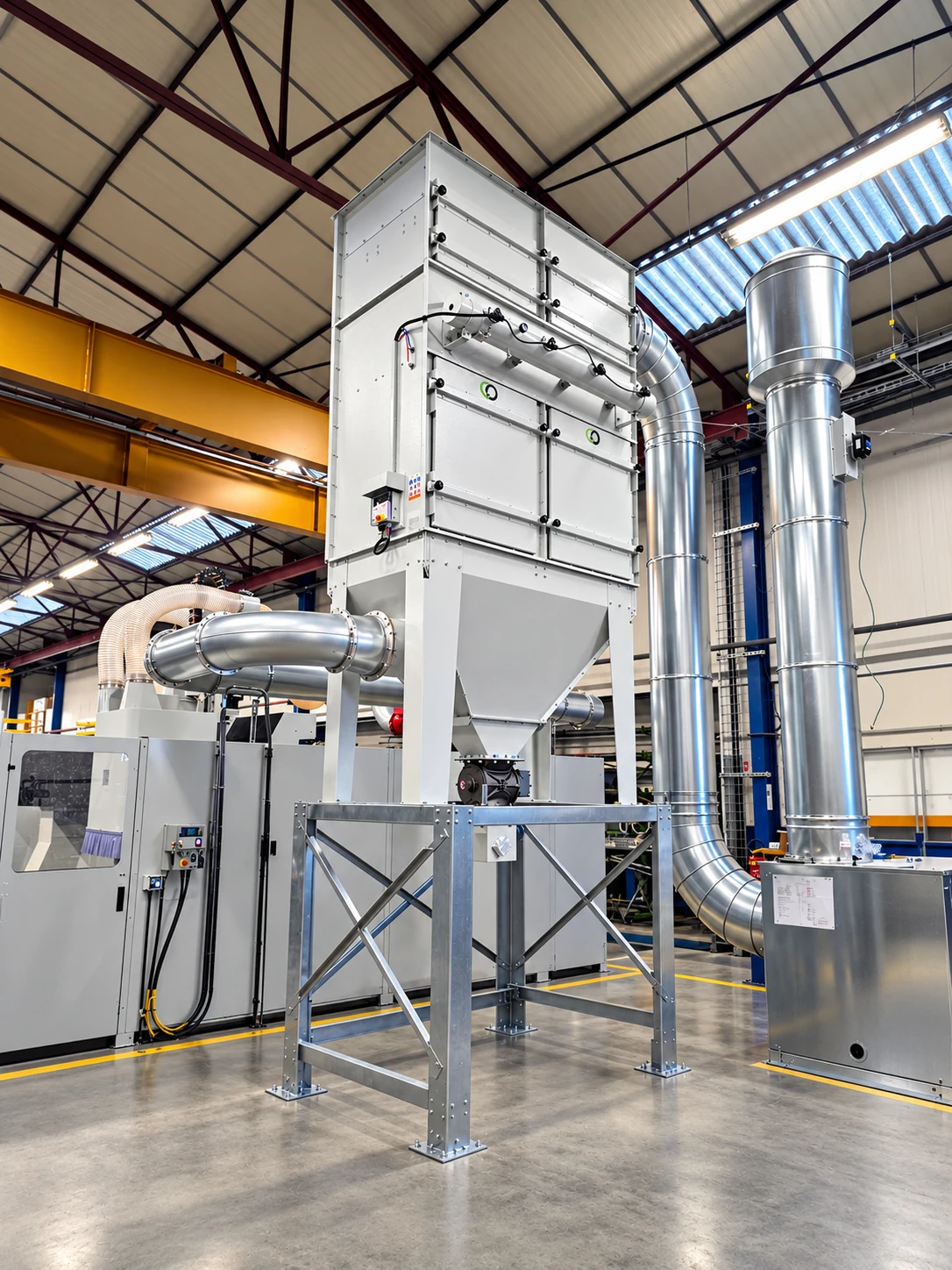 Installation industrielle CAPTAIR & DIMAVENT