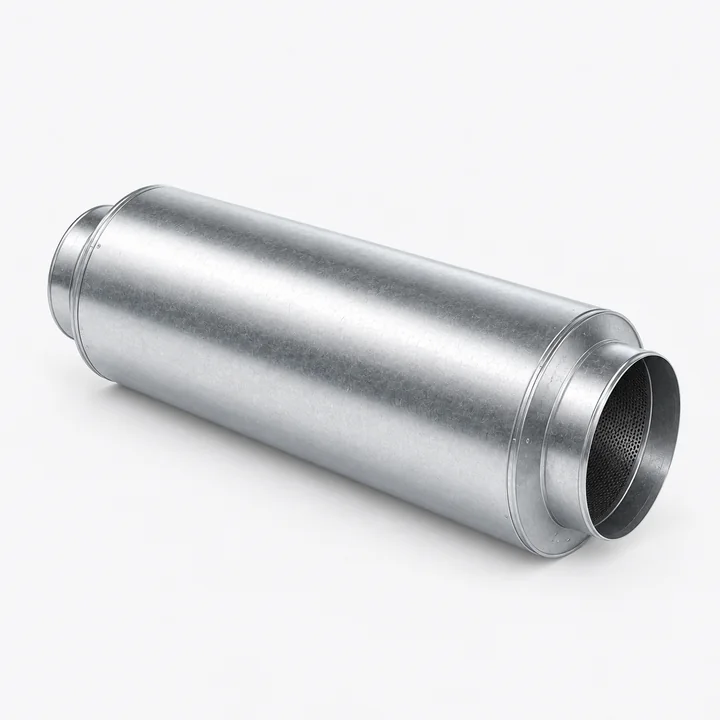 Silencieux — accessoire de réseau galvanisé